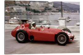 Galleriprint Eugenio Castellotti in Lancia-Ferrari, Monaco Grand Prix 1956