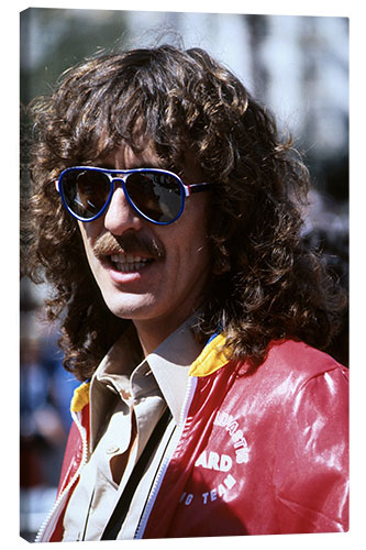 Lienzo George Harrison, Long Beach Grand Prix, 1978