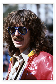 Poster  George Harrison au Grand Prix de Long Beach, 1978