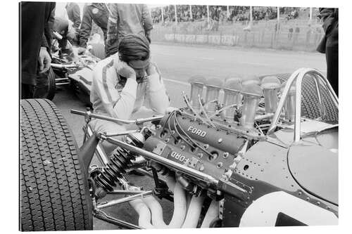 Galleriataulu Jim Clark and his Lotus 49 Ford, Zandvoort 1967