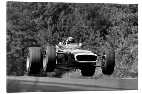 Acrylglasbild Jackie Stewart, BRM P115, Nürburgring 1967