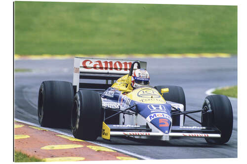 Gallery print Nigel Mansell, Williams FW11 Honda, British GP 1986