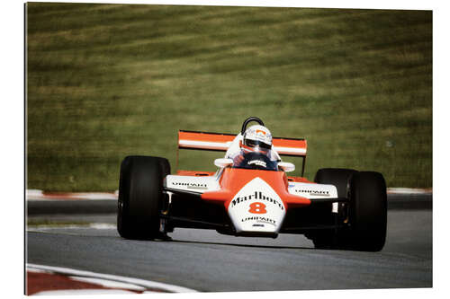 Gallery print Niki Lauda, McLaren, F1 British GP 1982