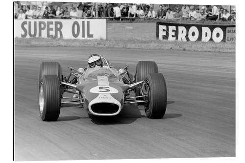 Galleritryk Jim Clark, Lotus 49 Ford, Silverstone UK, 1967