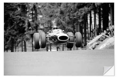 Wall sticker Jackie Stewart at Brunnchen, Nürburgring, German GP 1966