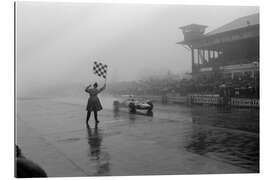 Gallery print Jackie Stewart, Matra MS10 Ford, victory flag, Nürburgring 1968