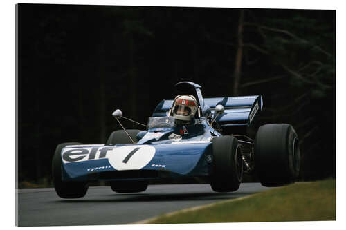 Acrylglas print Jackie Stewart, Nürburgring, Germany, 1972