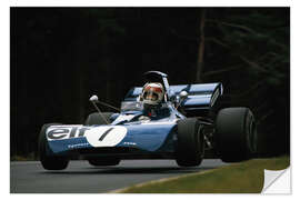 Naklejka na ścianę Jackie Stewart, Nürburgring, Germany, 1972