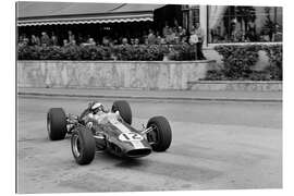 Gallery Print Jim Clark, Lotus 33 Climax, Casino Square, Monaco GP, 1967