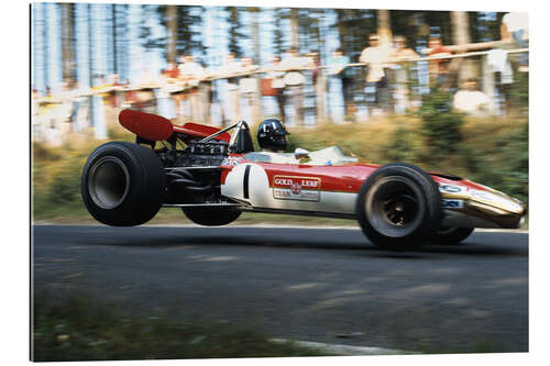 Gallery print Graham Hill, Lotus 49B Ford, 1969