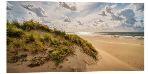 Acrylic print A day at the beach