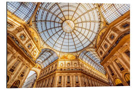 Aluminium print Vittorio Emanuele II Gallery