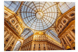 Foam board print Vittorio Emanuele II Gallery