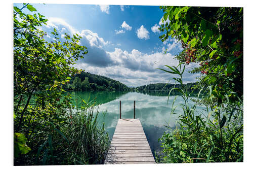 Print på skumplade Am See