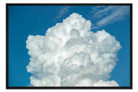Gerahmter Kunstdruck Cirrocumulus