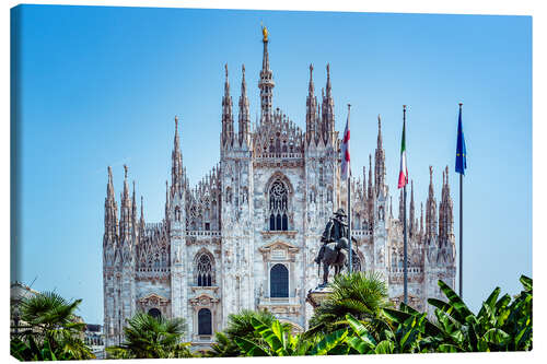 Lienzo Catedral de milán