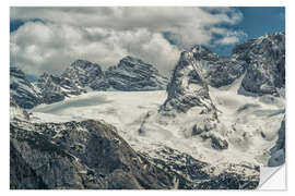 Selvklebende plakat Dachstein