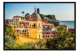 Gerahmter Kunstdruck Vernazza - Cinque Terre