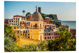 Foam board print Vernazza - Cinque Terre