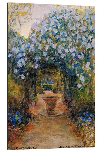 Gallery print Fountain in the garden at Ben Negro, Bizerte