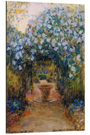 Magnettafel Springbrunnen im Garten bei Ben Negro, Bizerte