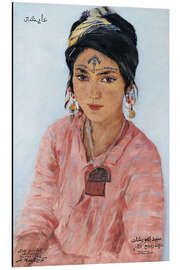 Magnettafel Porträt von Aïcha