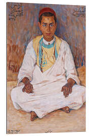 Tableau en plexi-alu Muldi, portrait d'un garçon tunisien