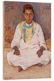 Obraz na drewnie Muldi, portrait of a Tunisian boy