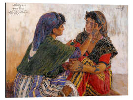 Magnettafel Fatima und Manoubia