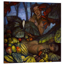 Magnettafel Tropisch