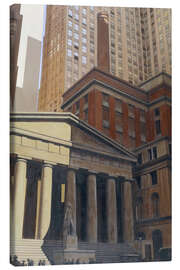 Leinwandbild Federal Hall, Wall Street