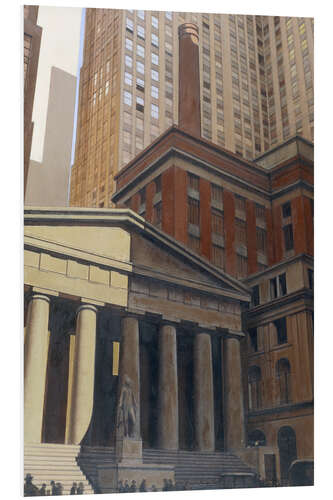 PVC print Federal Hall, Wall Street