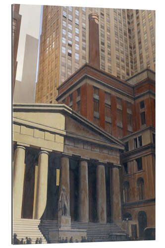 Gallery Print Federal Hall, Wall Street