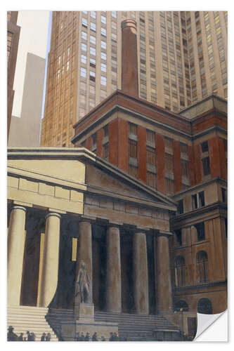 Adesivo murale Federal Hall, Wall Street