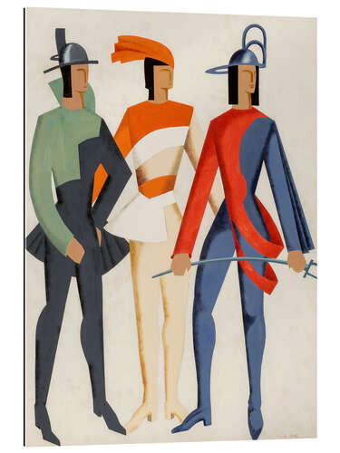 Gallery print Three men - Don Juan