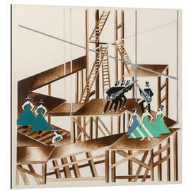 Magnettafel Spanische Pantomime