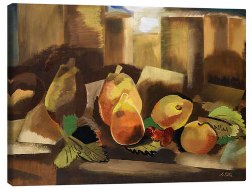 Canvastavla Still life with pears