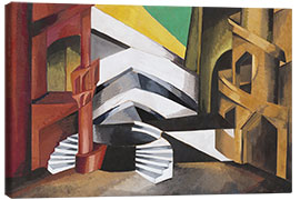 Leinwandbild Bühnenbild für Romeo und Julia - Alexandra Exter