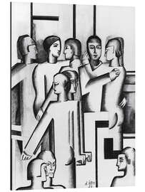 Magnettafel Puristische Komposition