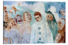 Magnettafel Verzweiflung des Pierrot