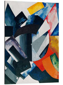 Magnettafel Gegenstandslose Komposition