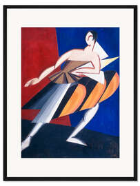 Gerahmter Kunstdruck Figurine