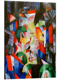 Magnettafel Die Stadt in der Nacht