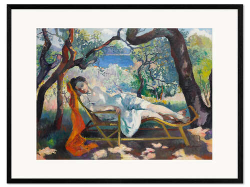 Framed art print Siesta