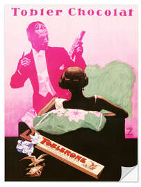 Wandsticker Toblerone Schokolade