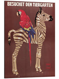 Magnettafel Besuchet den Tiergarten