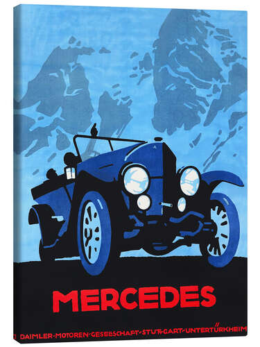 Canvas print Daimler Motor Company (German)