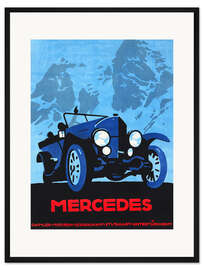 Gerahmter Kunstdruck Daimler Motorengesellschaft