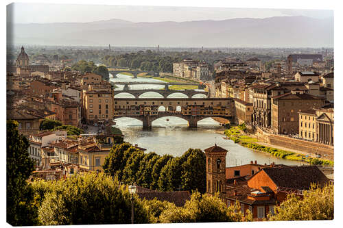 Lienzo Ponte Vecchio, Florencia