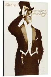 Magnettafel Was der vornehme Herr trägt